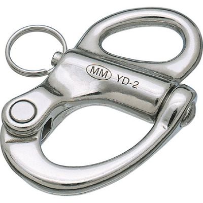 水本機械製作所 水本 固定スナップシャックル 全長32mm YD-0 1個 336-9612（直送品）