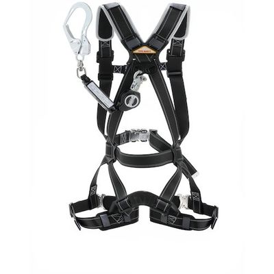 東洋物産工業 トーヨーセーフティ フルハーネス型巻取式(ロック装置付き)シングルランヤード NO.FGH-144 1本 336-8570（直送品）