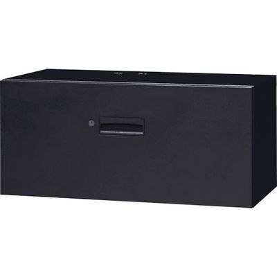 ダイシン工業 DAISHIN パーソナルロッカー用1段引出書庫 ブラック色 L945-104D-B 1台 362-3192（直送品）