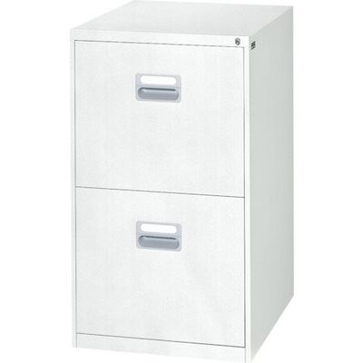 ダイシン工業 DAISHIN ファイリングキャビネット A3(RC)ー2段引出し型 ホワイト A3RC-2W 1台 336-0867（直送品）
