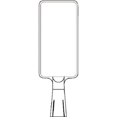 つくし工房 つくし コーンサインスタンド タテ型両面 ー無地ー 白 CS-199 1台 184-4739（直送品）