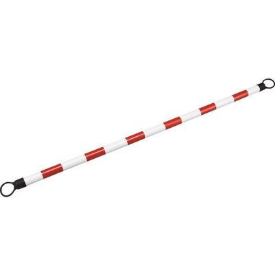 日本緑十字社 緑十字 トラ柄コーンバー 赤/白 コーンバーC(大) 54mmφ×2m 反射タイプ ABS樹脂 122103 1本（直送品）