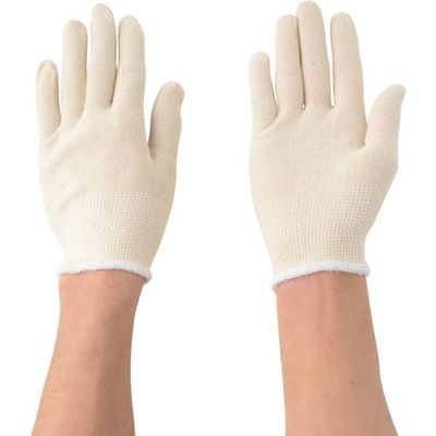 川西工業 川西 下履き用手袋 2双 女性用 2751 1セット(20双:2双×10袋) 854-8301（直送品）