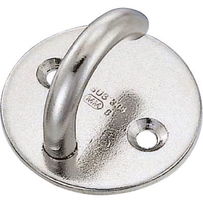 水本機械製作所 水本 ステンレス オープンラウンドアイ 径40mm A-058 1個 113-6123（直送品）