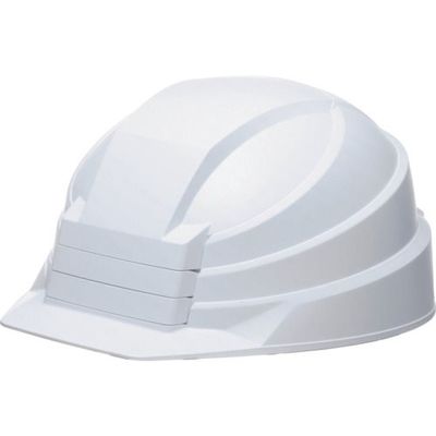 日本緑十字社 緑十字 防災用ヘルメット(折りたたみ式) IZANO2 ホワイト 380444 1個 350-6216（直送品）