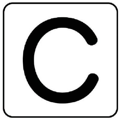 ユニット 配管ステッカー C(大) アルミ 80×80 10枚組 AS.25.3L 1組(10枚) 745-9254（直送品）