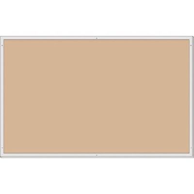 つくし工房 つくし 小型掲示板パーツ スポンジシート張り掲示ボード(ライトブラウン KG-225 1枚 183-3704（直送品）
