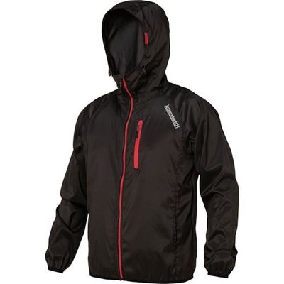 喜多 耐久撥水ストレッチウインドブレーカー No3050 グラファイトブラック L NO3050-BK-L 1着 338-0349（直送品）