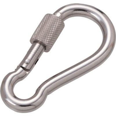 水本機械製作所 水本 環付スナップフックNB型 線径8mm A-2274 1個 316-1885（直送品）