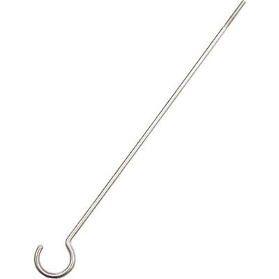 水本機械製作所 水本 ステンレス ネジ付ロングSカン 線径4mm全長750mm SLS-4-750 1個 178-4048（直送品）