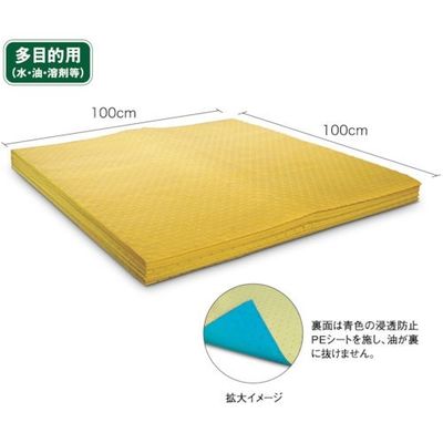 湘南ワイパーサプライ SWS Oilguardマット FY100 721067 1セット(10枚) 357-9159（直送品）