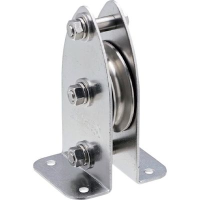 水本機械製作所 水本 固定ブロック 1車(タテ型) 参考使用荷重1.47kN A-723 1個 316-6649（直送品）