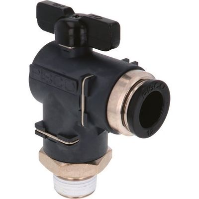 日本ピスコ ピスコ ボールバルブ 60シリーズ エルボ BVLC601203 1個 809-5484（直送品）