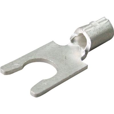 ニチフ端子工業 ニチフ 裸圧着端子(Y形) 先開形LYタイプ(100PCS) 1.25LY-4S 1パック(100個) 168-6087（直送品）