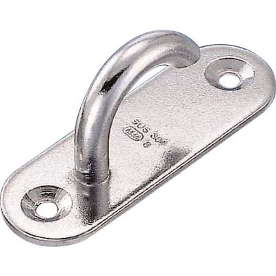 水本機械製作所 水本 ステンレス オープンパッドアイ 15mm×45mm A-074 1個 113-6154（直送品）