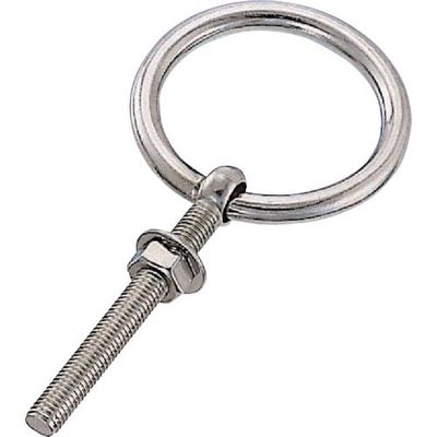 水本機械製作所 水本 ステンレス 丸カンボルト(ミリネジ) 捻子径Mー8 BR-8M 1個 318-2358（直送品）