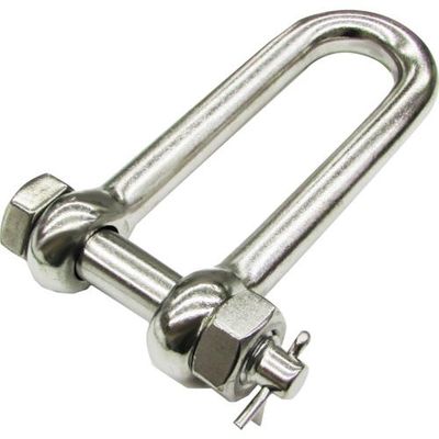 水本機械製作所 水本 ステンレス ロングSBMシャックル 呼び22mm SBML-22 1個 317-9238（直送品）