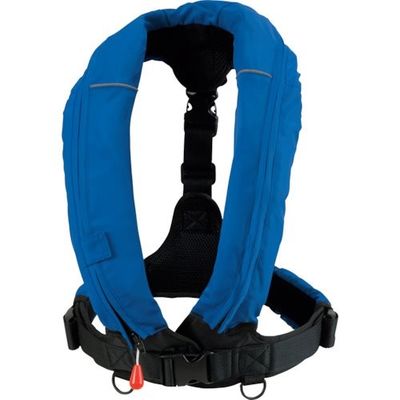 オーシャンライフ 自動膨張式ショルダータイプ 作業用ライフジャケット ブルー TYPE A RE-5-BL 1着 377-6524（直送品）