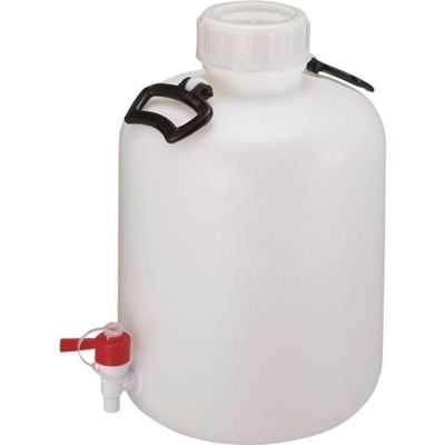 東京硝子器械 TGK 広口びん コック付 20L 876-22-02-21 1個 184-9163（直送品）