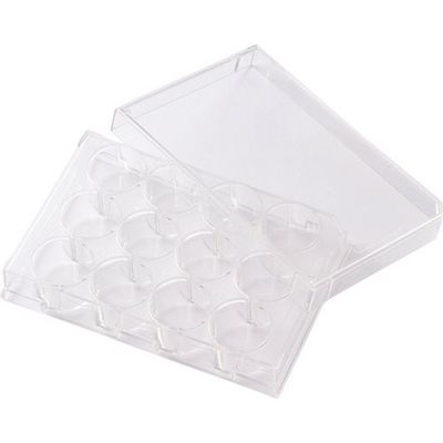 東京硝子器械 TGK マルチディッシュ12平底プレート 60枚 425-28-55-06 1箱(60枚) 186-0016（直送品）