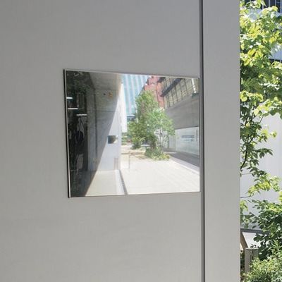 コミー FFミラー車出口<接着タイプ> 320×250 英語版 F33-EN 1個 381-4311（直送品）