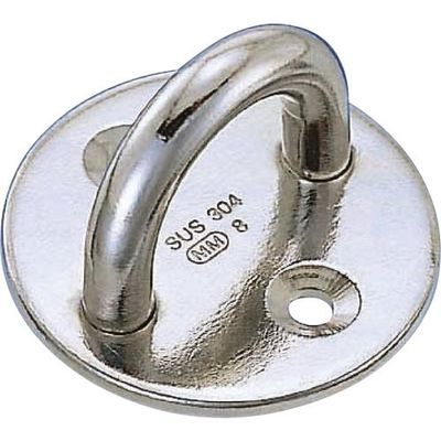 水本機械製作所 水本 ステンレス ラウンドアイ 径40mm A-052 1個 113-4590（直送品）