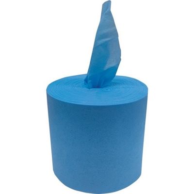 橋本クロス 橋本 フードクロス ロール 150×250mm ブルー(12本入) NBR400B 1箱(12本) 363-3815（直送品）