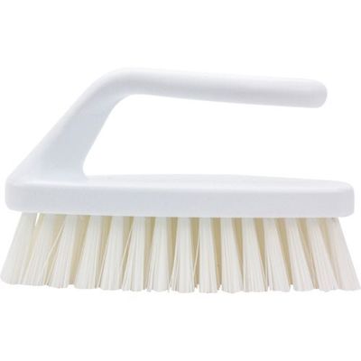 エー・エム・プロダクツ カーライル アイロンハンドルブラシ ホワイト 40024EC02 1袋(1個) 254-4425（直送品）