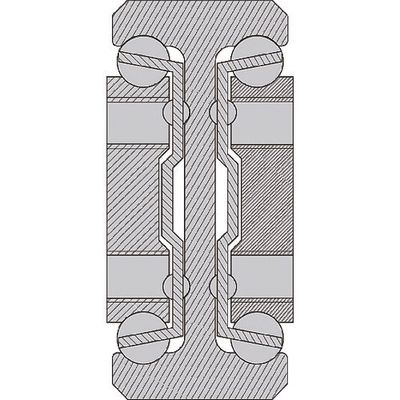 スガツネ工業 (190114204)CBLーE1902ー1600スライドレール CBL-E1902-1600 1本 159-6052（直送品）