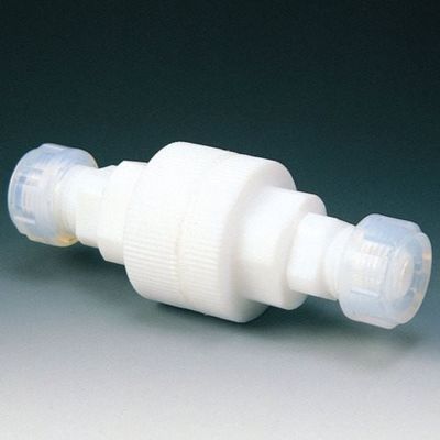 フロンケミカル フッ素樹脂(PTFE) 逆流防止バルブA型 6φ NR0097-001 1個 734-7413（直送品）