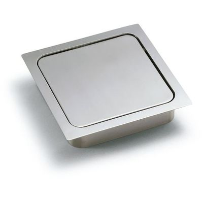 SUGATSUNE (210022108)ADーKH015ーHLステンレス鋼製 ダンパー付屑入投入口 角型 AD-KH015-HL 1個（直送品）