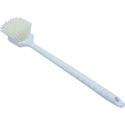 エー・エム・プロダクツ カーライル ロングハンドルブラシ ホワイト 40501EC02 1袋(1個) 254-4426（直送品）