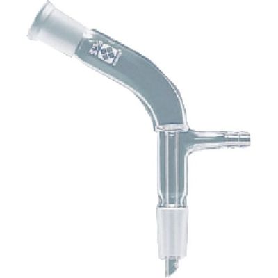 東京硝子器械 TGK 共通連結管 減圧用曲管中管付 19ー19 371-13-26-86 1個 184-5139（直送品）