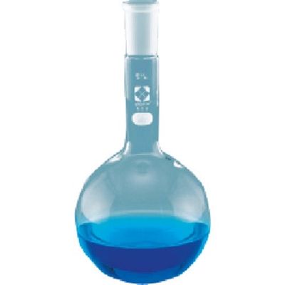 東京硝子器械 TGK 共通丸底フラスコ首長500mL24/40 371-13-01-01 1個 184-0405（直送品）