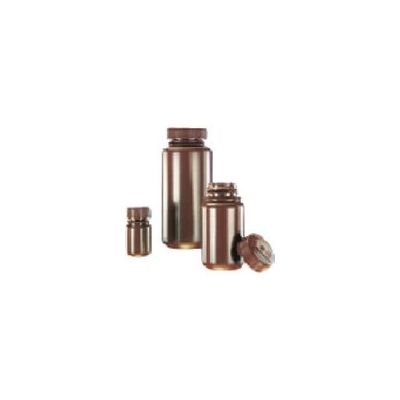 東京硝子器械 TGK 広口褐色サンプル瓶 HDPE 250mL 72入 656-17-40-62 1袋(72個) 184-3952（直送品）