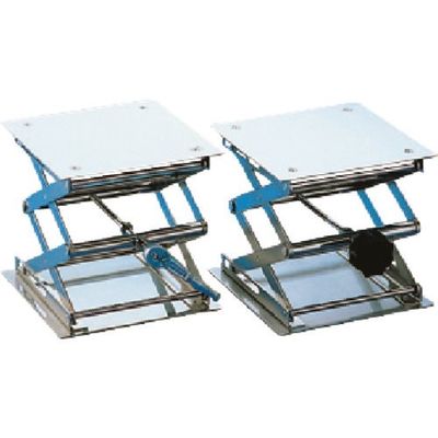 東京硝子器械 TGK ラボジャッキ 250×250ラチェット式 380-55-32-26 1台 184-2043（直送品）