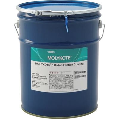 デュポン・東レ・スペシャルティ・マテリアル モリコート 乾性被膜 106乾性被膜潤滑剤 18L 106-18 1缶 128-7522（直送品）