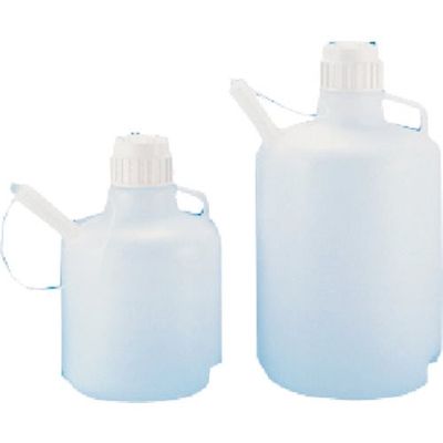 東京硝子器械 TGK 丸型びん 10L LDPE 656-22-05-01 1本 185-1940（直送品）