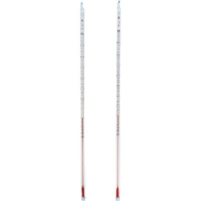 東京硝子器械 TGK フッ素樹脂被覆温度計 赤液 ー50ー50°C 801-53-06-35 1本 184-1133（直送品）