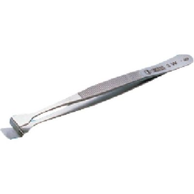 東京硝子器械 TGK ウェハー用フラットピンセット 2W 990-25-22-17 1本 185-2421（直送品）