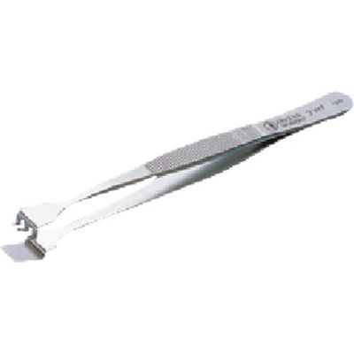 東京硝子器械 TGK ウェハー用フラットピンセット 5WF 990-25-22-28 1本 185-5586（直送品）