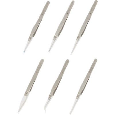 東京硝子器械 TGK セラミックピンセットIDー74MZーSA 990-25-24-64 1本 185-7182（直送品）