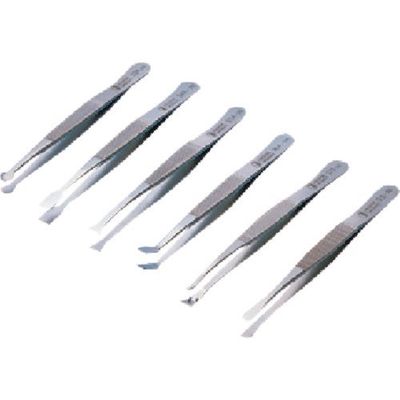 東京硝子器械 TGK ウェハー用ピンセット 36A 990-25-22-78 1本 183-3537（直送品）