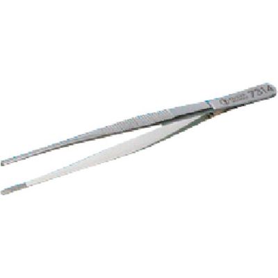 東京硝子器械 TGK ピンセット ニッケルメッキ製 7314 990-25-23-24 1本 185-2464（直送品）