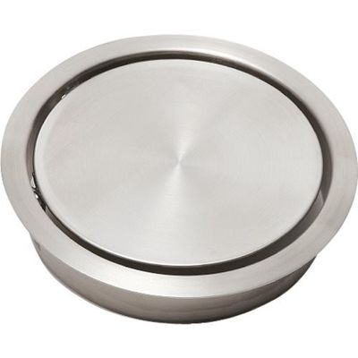 SUGATSUNE (210022107)ADーGD015ーHLステンレス鋼製 ダンパー付屑入投入口 AD-GD015-HL 1個（直送品）