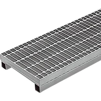 カネソウ スチール製グレーチング プレーンタイプ かさあげ型 側溝用 HSY-4950A 1枚 343-0668（直送品）