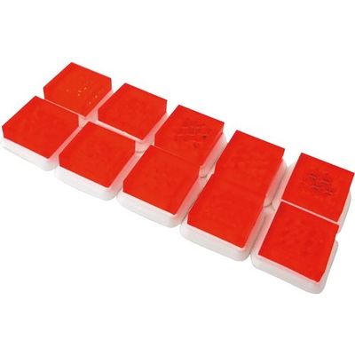 和気産業 WAKI リフレクター Zー70 Sー10 10角 レッド 1パック(10個) 177-6644（直送品）