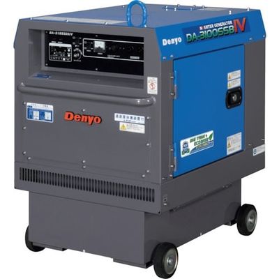 デンヨー ディーゼルエンジン発電機 DA-3100SSBIV 1台 365-8885（直送品）