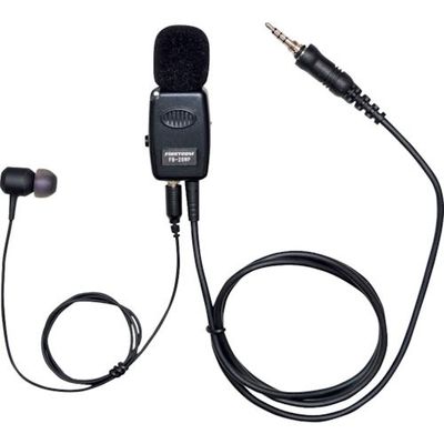 エフ・アール・シー F.R.C. タイピン型イヤホンマイク FB-26WP 1本 387-8652（直送品）