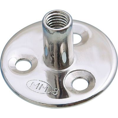 水本機械製作所 水本 パッドナット(ミリネジ) 捻子径M8 A-2183 1個 317-1436（直送品）